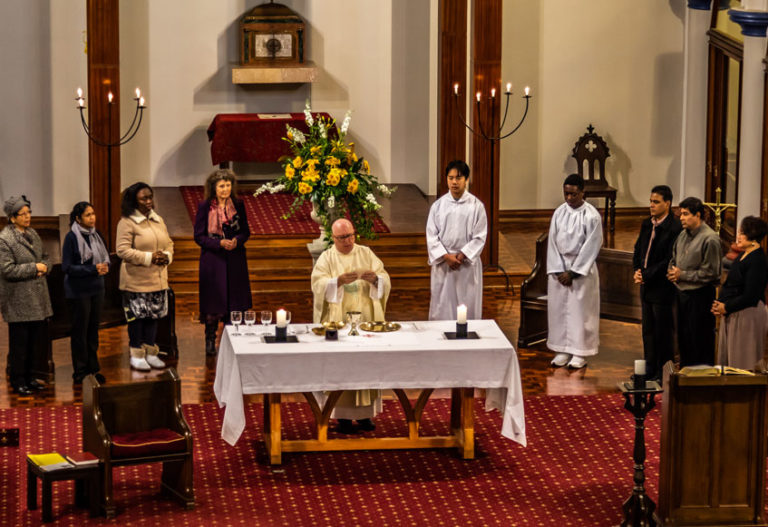 Mass Times at St Benedicts - Newton - Auckland - NZ