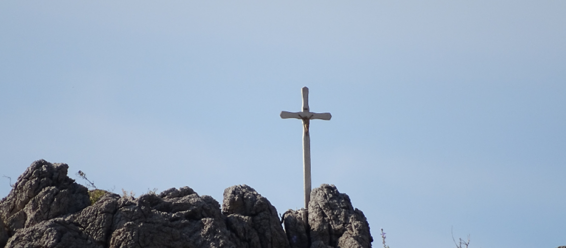 Cross on Rock